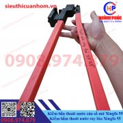 Kìm bấm thoát nước cửa sổ mở và kìm bấm thoát nước ray lùa Xingfa 55