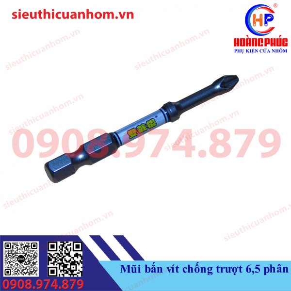 Mũi bắn vít có ren chống trượt 6.5cm