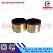 Núm cao su máy cắt nhôm 2 đầu bằng nhôm đúc nguyên khối