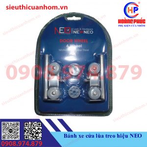 Bánh xe cửa lùa treo hiệu NEO