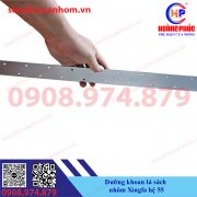 Dưỡng khoan lá sách nhôm Xingfa hệ 55