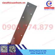 Dưỡng khoan lá sách nhôm Xingfa hệ 55