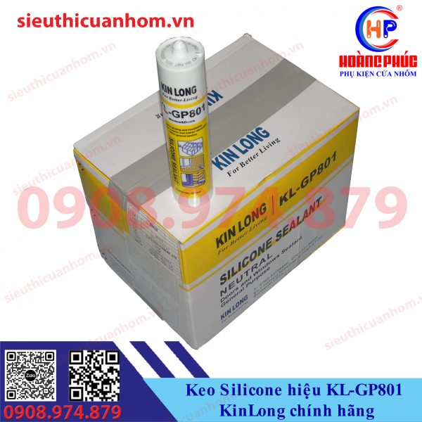 Keo Silicone hiệu KL-GP801 KinLong chính hãng