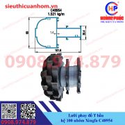 Lưỡi phay đố T bầu hệ 100 nhôm Xingfa C48954