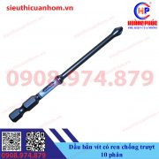 Mũi bắn vít có ren chống trượt 10cm