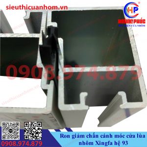 Ron giảm chấn cánh móc cửa lùa nhôm Xingfa hệ 93