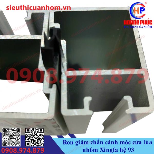 Ron giảm chấn cánh móc cửa lùa nhôm Xingfa hệ 93